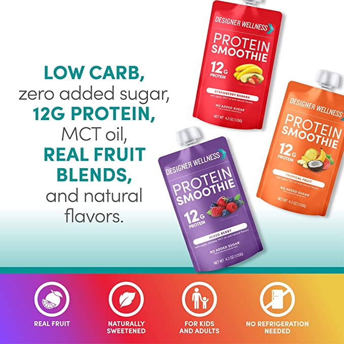 Protein Smoothie Original Variety  - 12 pack