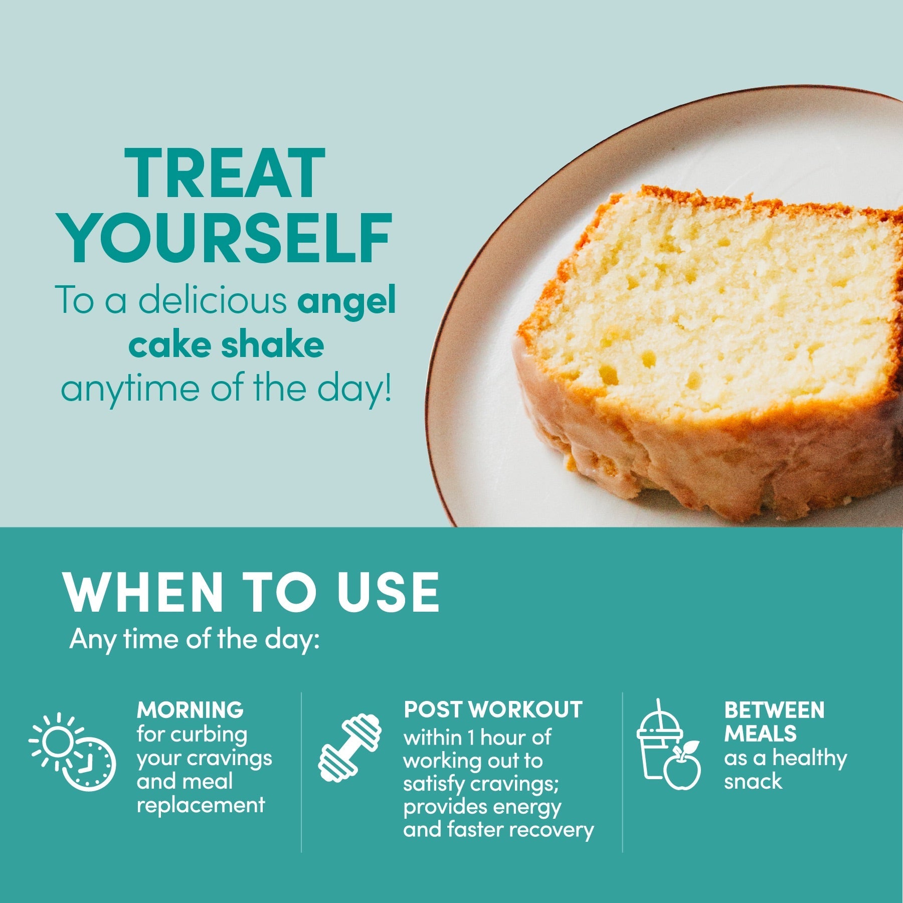 Designer Soy Protein Powder | Angel Cake Vanilla 1.87 lb