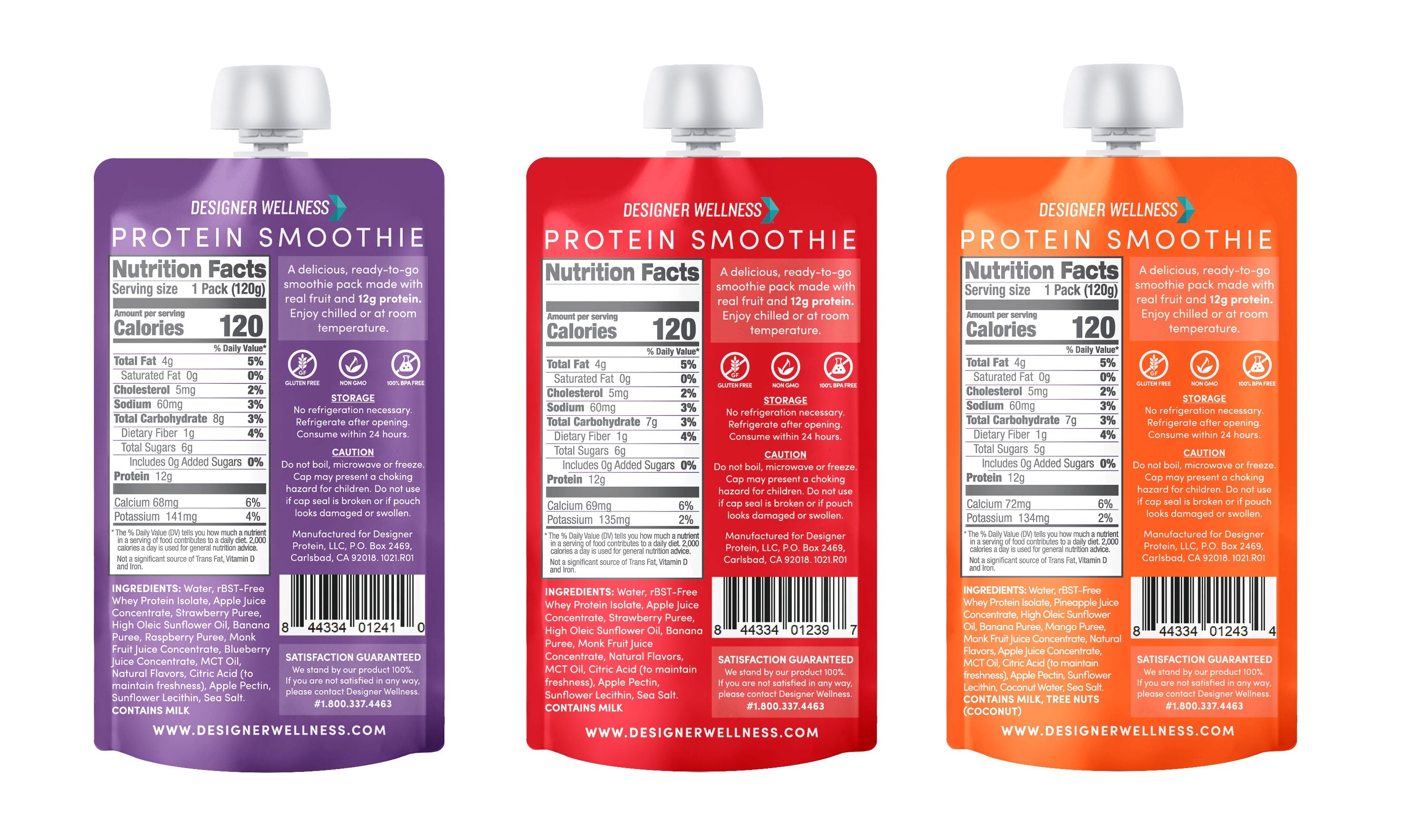 Protein Smoothie Original Variety  - 12 pack