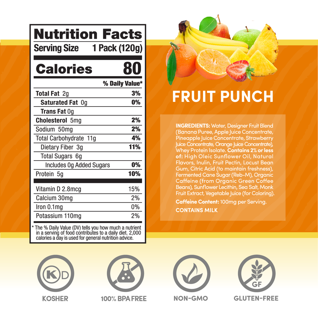 Energy Smoothies - Fruit Punch 12 pack