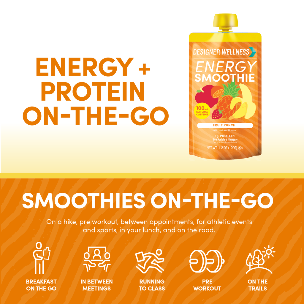 Energy Smoothies - Fruit Punch 12 pack