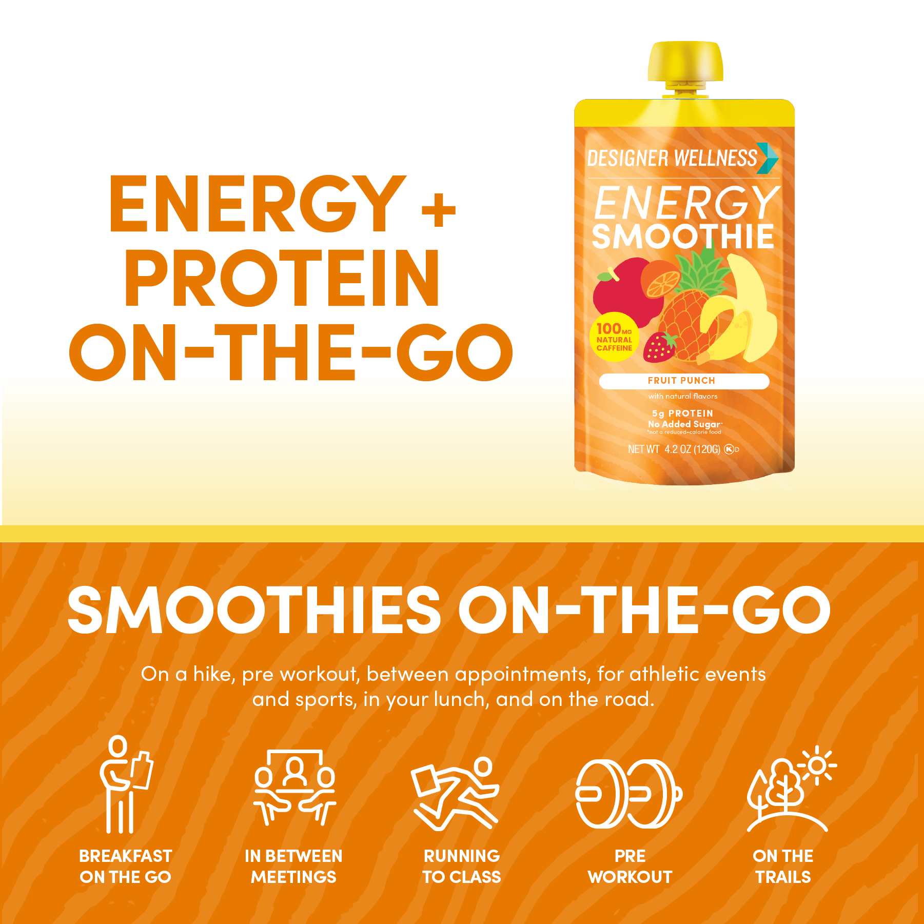 Energy Smoothies - Fruit Punch 12 pack