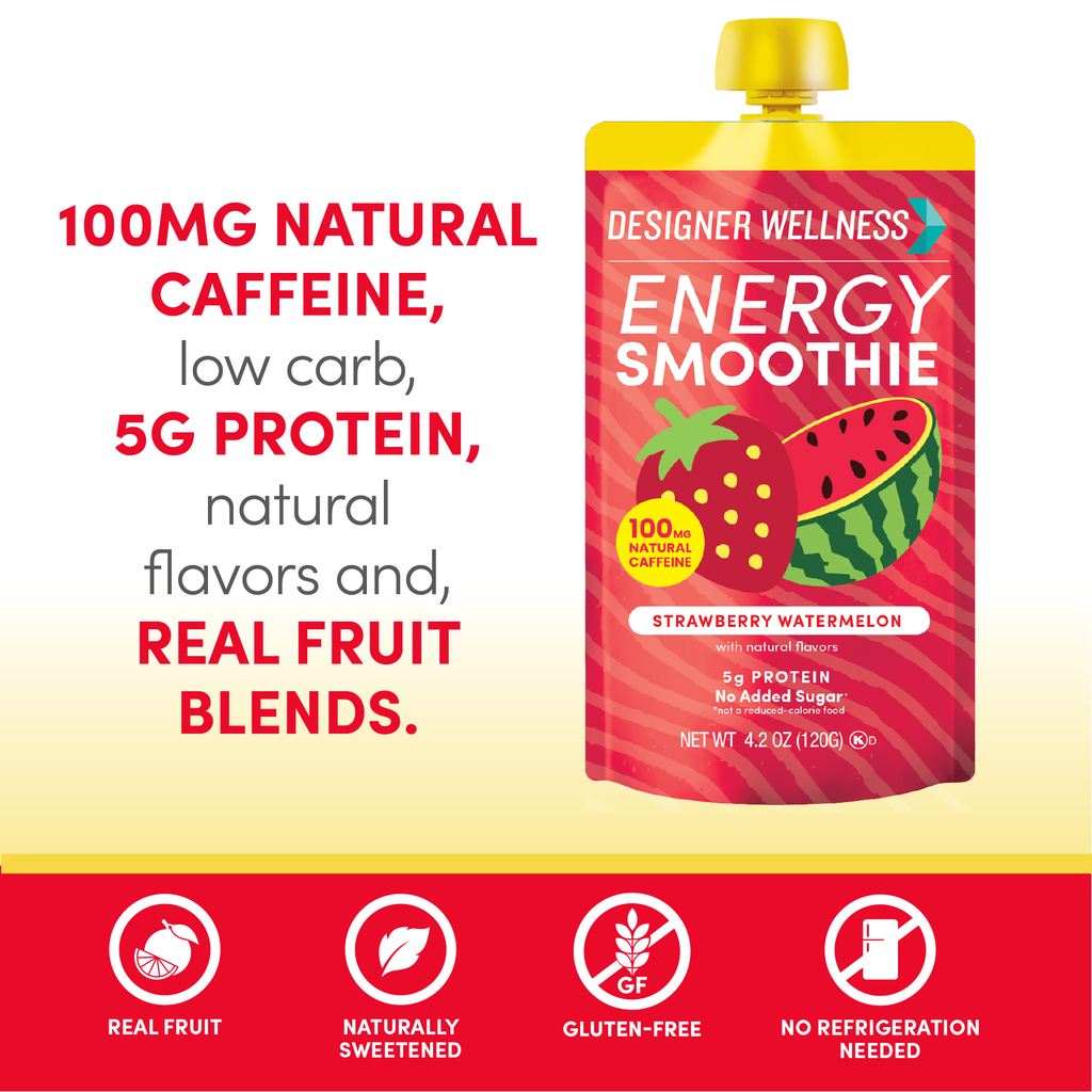 Energy Smoothies - Strawberry Watermelon 12 pack