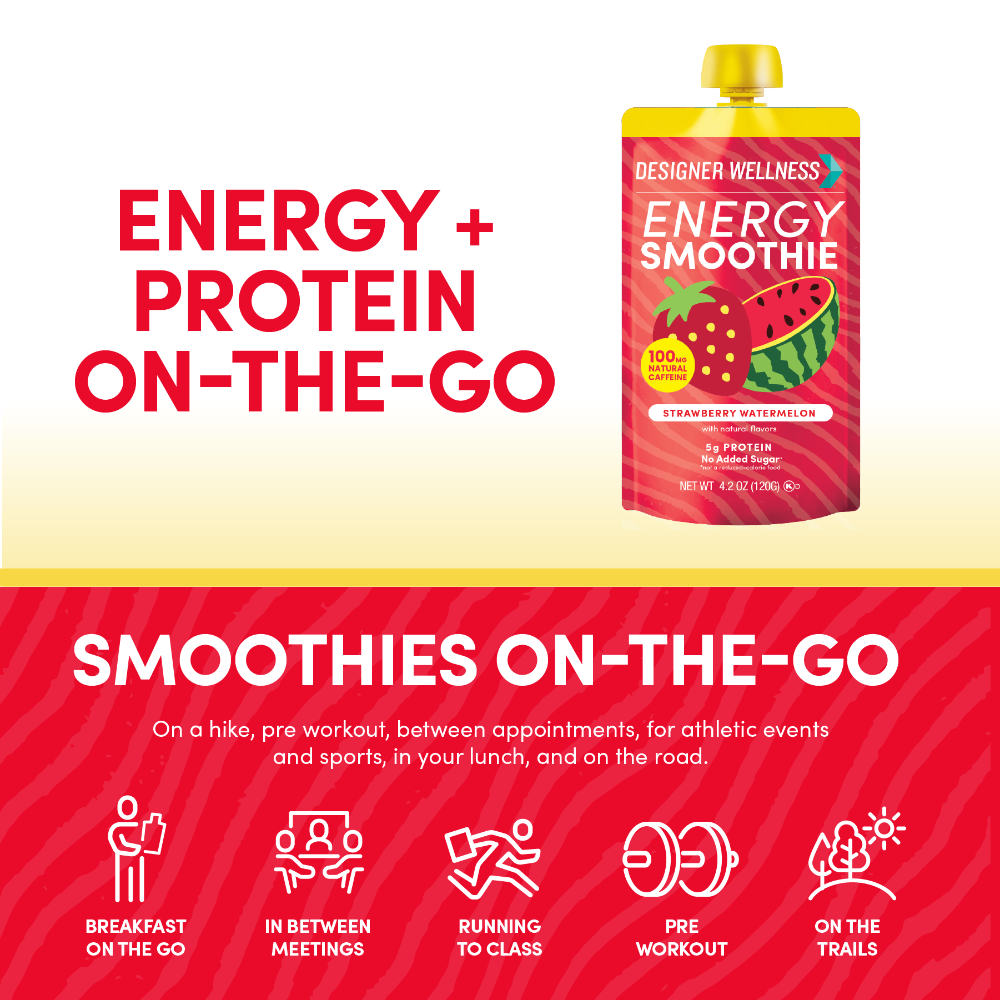 Energy Smoothies - Strawberry Watermelon 12 pack