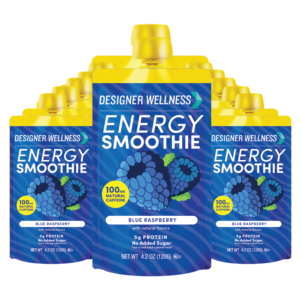 Energy Smoothies - Blue Raspberry 12 pack