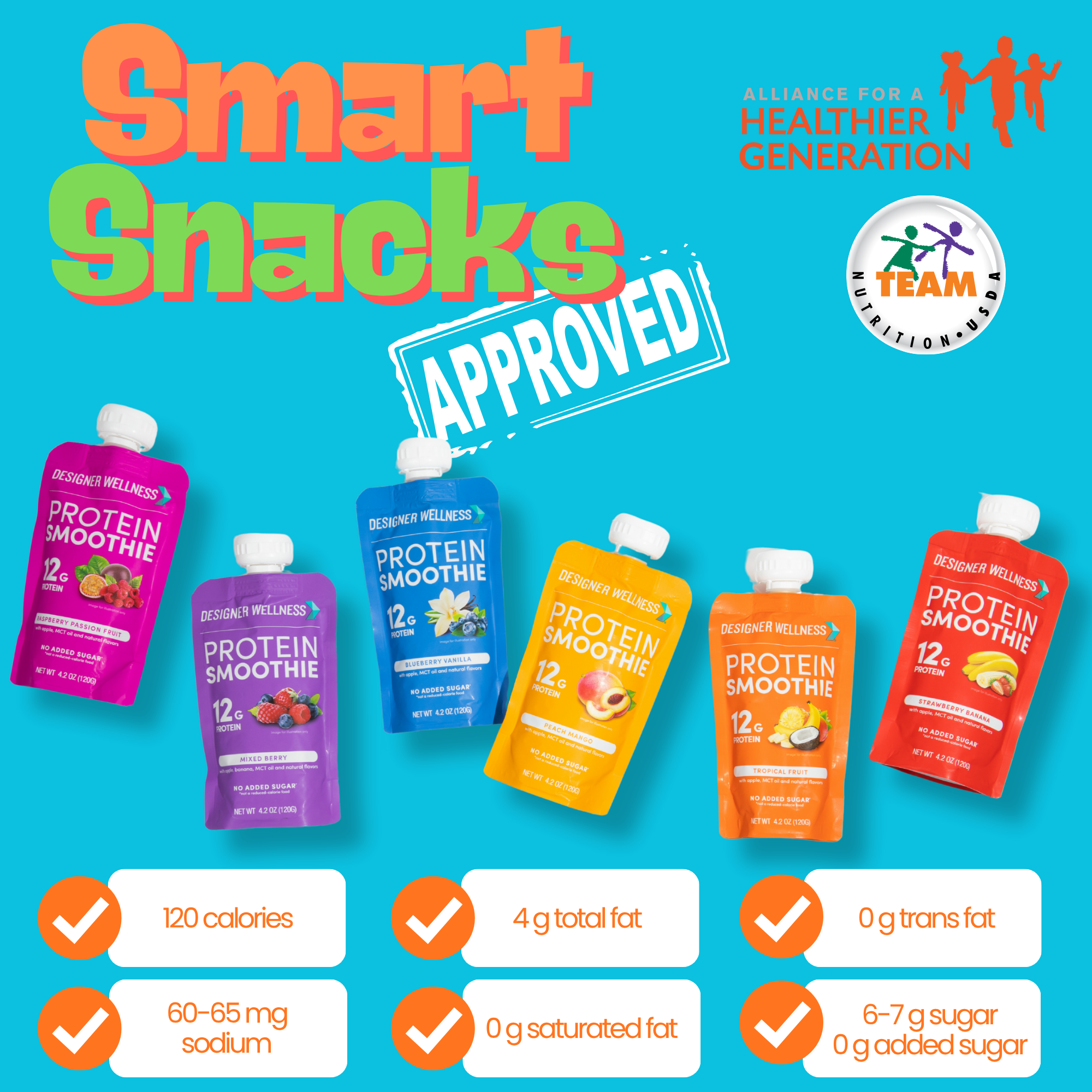 Protein Smoothie - Blueberry Vanilla 12 pack